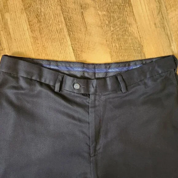 Croft & Barrow Mens Black 38x32 Pants - Picture 8 of 10